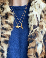 Load image into Gallery viewer, Gold Tallulah Tiger Charm Necklace

