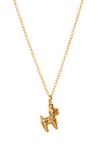 Load image into Gallery viewer, Gold Westie Charm Necklace
