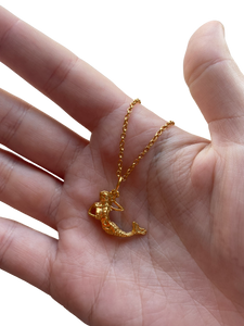 Mermaid Vintage Charm Necklace