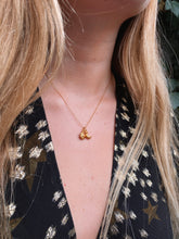 Load image into Gallery viewer, Gold Sun and Moon Charm Necklace
